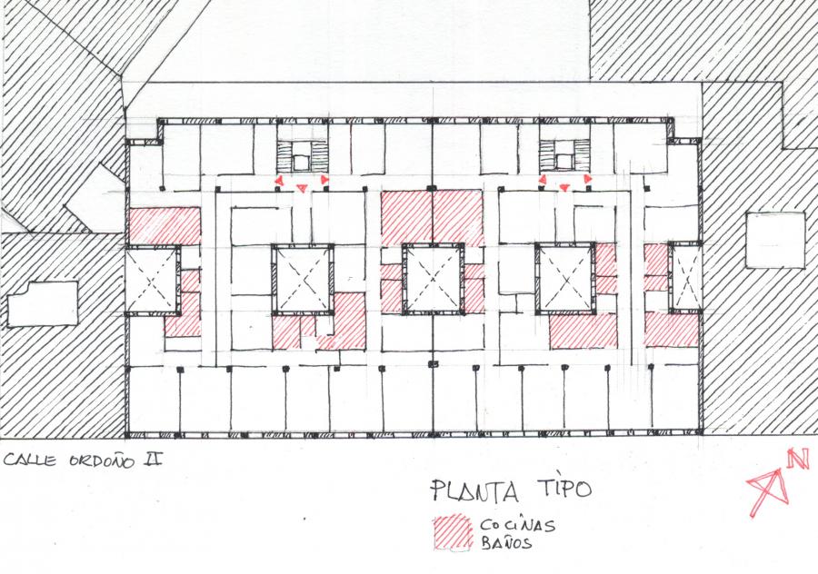 EDIFICIO C/ ORDOÑO II nº 28-30