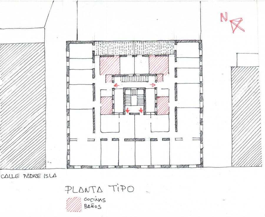 EDIFICIO C/ PADRE ISLA nº 34